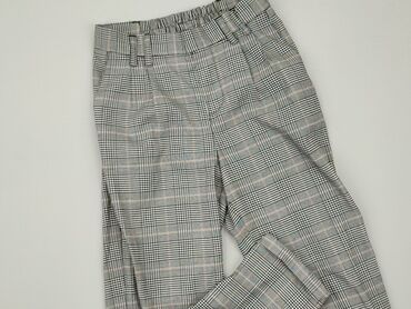 spódnice plisowane w kratę: Material trousers, SinSay, XS (EU 34), condition - Very good