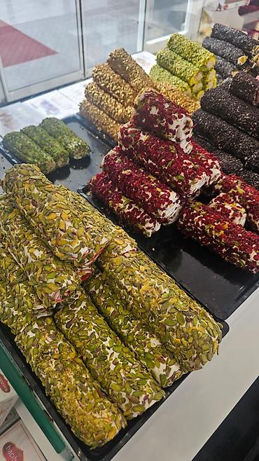 Кондитерские изделия, сладости: Турецкие сладости ассорти - Лукум классический: нежные кубики — 10