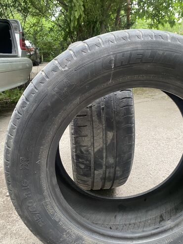 Шины: Шины 215 / 60 / R 16, Лето, Б/у, Пара, Легковые, Michelin