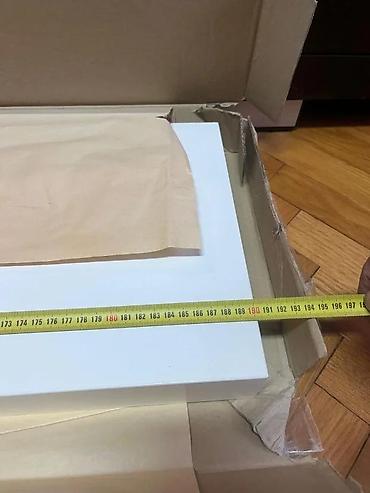 Ostali nameštaj: Zidna “lebdeća” polica – bela - Minimalistički dizajn sa skrivenim — 12