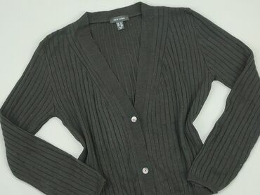 czarne t shirty z dekoltem v: Kardigan, New Look, XL, stan - Bardzo dobry