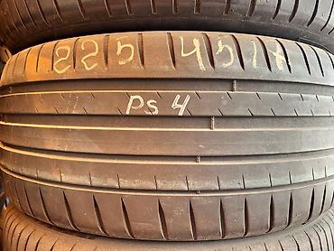 Шиналар 225 / 45 / R 17, Жай, Колдонулган, 1 даана, Германия, Michelin
