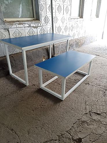 Столы для зала: Стол для зала, Б/у, Не раскладной, Прямоугольный — 1