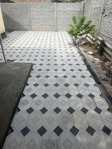 Тротуарная плитка: Тротуарная плитка с декоративным узором - Форматы: восьмиугольные — 13