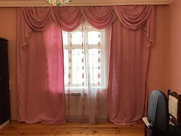 cılçıraq: İşlənmiş, Satin Pərdə, rəng - Çəhrayı, Pulsuz çatdırılma — 4