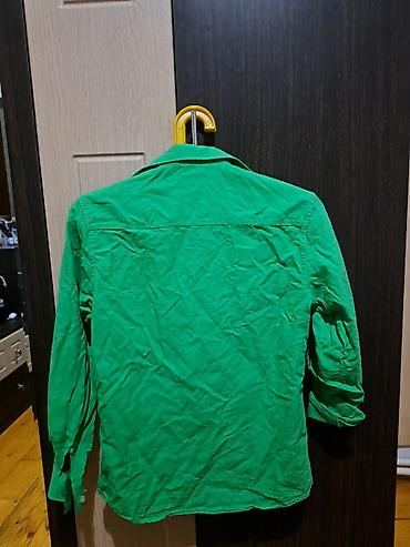 baggy cins: Bakıya çatdırılma mövcuddur. Yaşıl rəngli, uzunqol kişi köynəyi — 2