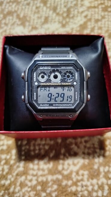 мужские часы casio цена бишкек: Продаю часы Мужские часы Casio AE-1300WH-8AVCF Illuminator 3500
