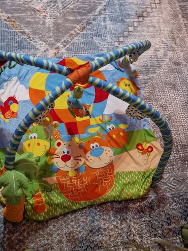 Детские ковры и коврики: Детский коврик Б/у, Развивающий, Квадратный