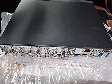 tv box mini: 16-kanallı DVR video qeydiyyat cihazı - Arxa paneldə 16 ədəd BNC — 1