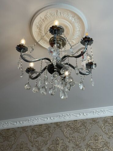 Xalçalar: Çılçıraq, 6 lampa, Metal
