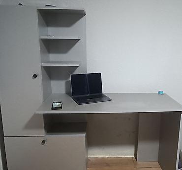 ikinci el ofis mebelleri: Kompüter masası, İşlənmiş, Dördbucaq masa — 1