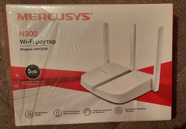 роутеры мегаком: MERCUSYS N300 Wi‑Fi роутер, модель MW305R Ключевые особенности: -