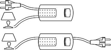 Ostali elektro materijali: LED inline dimer za lampe – EHMANN (model prema kutiji: LED — 8