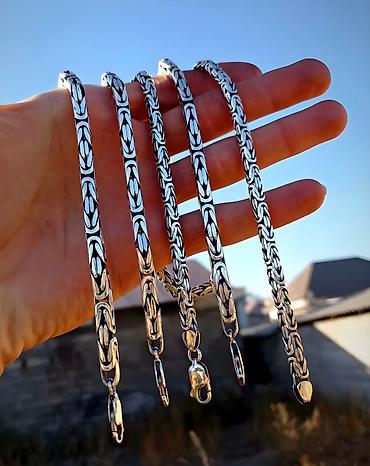 Серебряные цепочки: Бисмарк на 150 гр 55 см Ручная работа на заказ Делаю — 9