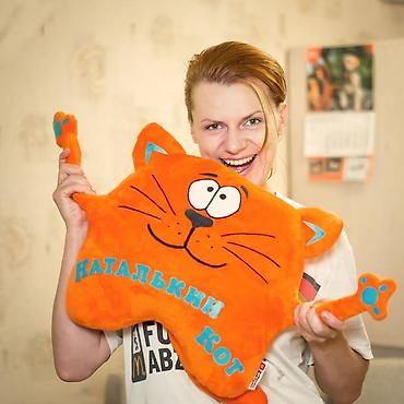 Подушки: Подарок на День Рождения! 💖💖 Мягкие декоративные подушки-игрушки - — 10