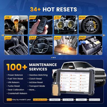 Alati za automobile: Thinkcar ThinkScan 689BT OBD2 Dijagnostički skener Puni sistem 34 — 11