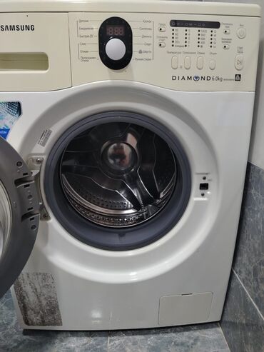 qabyuyan maşin: Paltaryuyan maşın Samsung, 6 kq, İşlənmiş, Avtomat, Qurutma var, Kredit yoxdur