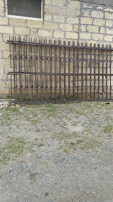 arko pencere: Dəmir barmaqlıqlar – dekorativ və təhlükəsizlik üçün Hündürlüyü 1,70 — 2