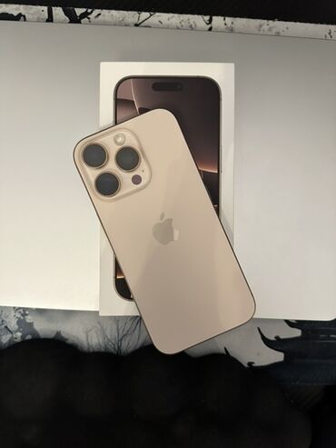 iphone 13 pro max 2 el fiyat: IPhone 16 Pro, 256 GB, Qızılı, Face ID