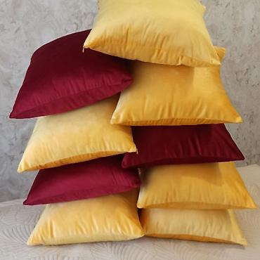 Подушки: Декоративные подушки и наволочки в наличии и на заказ. Качественные at lalafo.kg — 18 Подушки: Декоративные подушки и наволочки в наличии и на заказ. Качественные — 18