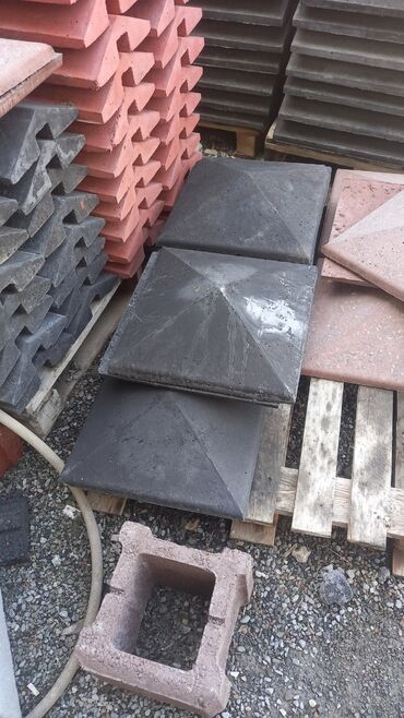 Пескоблок: Колпаки парапеты для пескоблока — 2