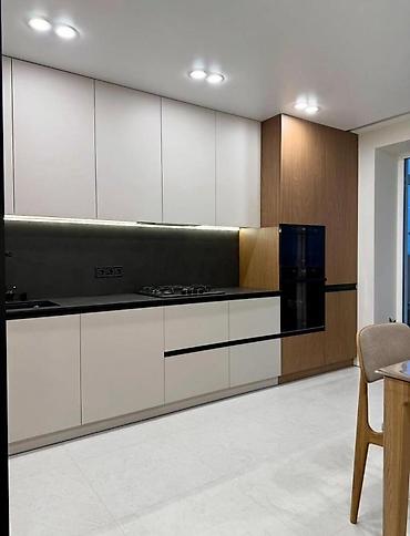 silver kitchen: Кухонный набор на заказ, ЛДСП, По договорённости, Бесплатная доставка, Дизайн, проект — 9