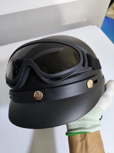 тюнинг голф 3: Шлем в стиле ретро для скутера мотоцикла
размер головы: 57-62