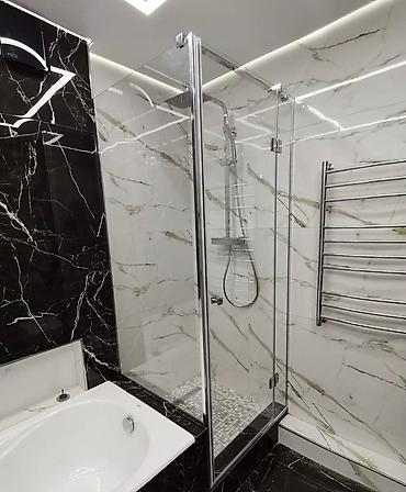 Душевые кабины: Изготовление душевых перегородок на заказ по вашим размерам! Наша — 9