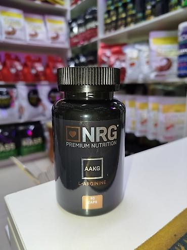 спрот: NRG Premium Nutrition AAKG L-Arginine — капсульная добавка на основе — 1