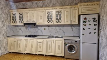 Sifarişlə mətbəx mebeli: Sifarişlə mətbəx dəsti, MDF, Kredit yoxdur, Pulsuz çatdırılma — 1