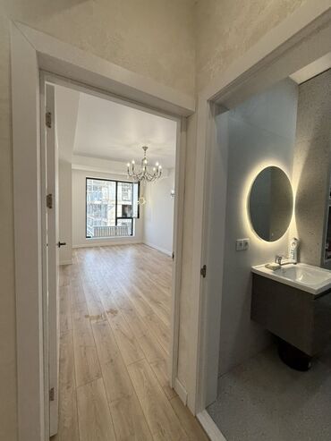 продаю или меняю на квартиру недвижимость участок: 1 бөлмө, 43 кв. м, 10 кабат, Евроремонт