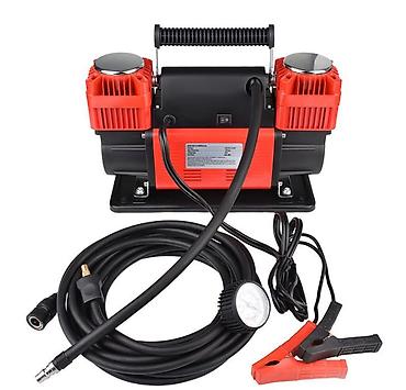 Другие аксессуары: Супер Мощный Автомобильный 2-ух Цилиндровый Электрический Компрессор — 6