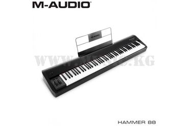 педаль для синтезатора: Midi-клавиатура M-Audio Hammer 88 Hammer 88 - премиальный
