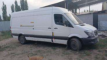 мото пило: Mercedes-Benz Sprinter фургон, длинная база, высокий крыша. Белый — 7