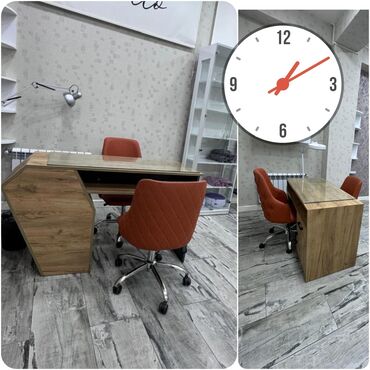 salon mebelleri satilir: Manikur masasi+2 kreslo qarisiq satilir 300 azn. 2 eded masa+4 eded