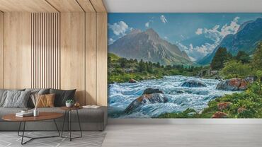 Фотообои: 🎁 АКЦИЯ! Клей белекке! 🎁 5 м²ден жогору фотообоига заказ берсеңиз – — 12