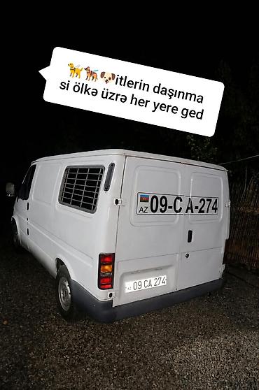 veten n muhafize xidmeti: Xidmət: İtlərin daşınması - Ölkə üzrə bütün istiqamətlərə itlərin — 1
