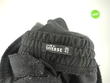 spodnie cargo diverse: Diverse, Spodnie materiałowe damskie, rozmiar XL — 4
