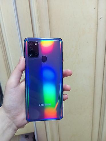 asus rog srtix: Samsung Galaxy A21S, rəng - Mavi, Barmaq izi — 2