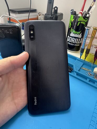 рации б у: Redmi, Redmi 9A, Б/у, 32 ГБ, цвет - Черный, 1 SIM, 2 SIM