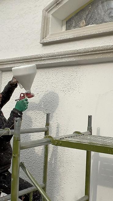 Фасадные работы: Травертин опить робота 6 лет — 1