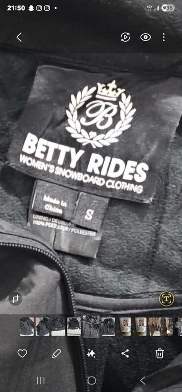 Ski jakne: S (EU 36), Poliester, bоја - Crna — 3