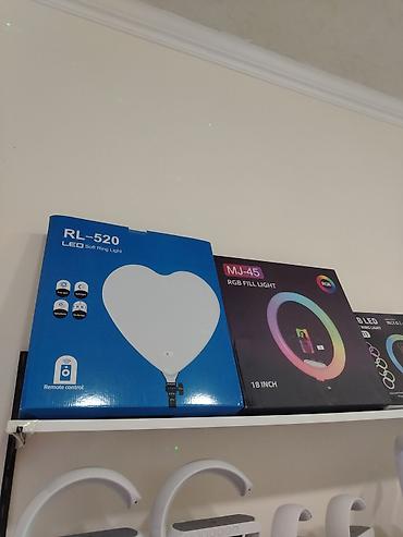 ring: LED ring light və dekorativ ürək formalı işıqlandırma lampaları — 1