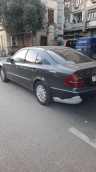 mersedes b: Mercedes-Benz E-Class W211 sedan - Kuzov: sedan, tünd boz rəng - — 3