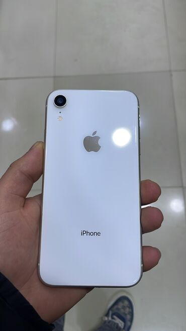 iphon xr: IPhone Xr, 64 GB, Ağ, Face ID