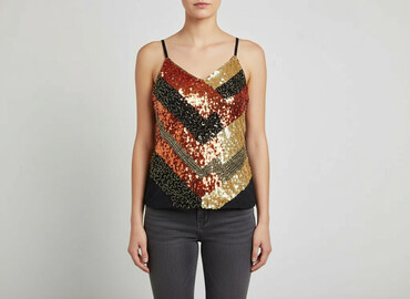 bluzy z cyrkoniami: Pretty Lavish, Women`s top, size S