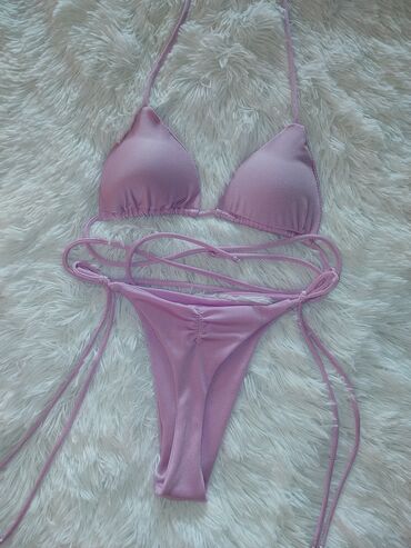 Kupaći kostimi: S (EU 36), Likra, Jednobojni, bоја - Crvena — 9