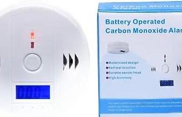 Ostali merni alati: Detektor ugljen-monoksida sa alarmom i LCD ekranom - Baterijski — 8