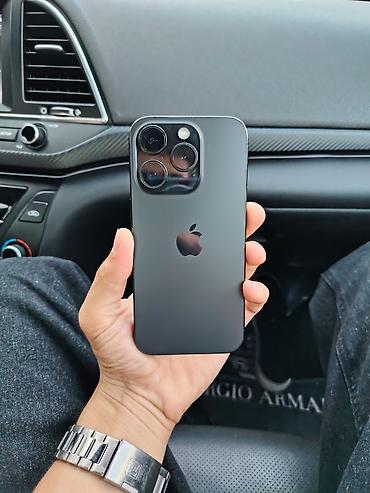 IPhone 15 Pro, 128 GB, Qara, Face ID lalafo.az -da IPhone 15 Pro, 128 GB, Qara, Face ID