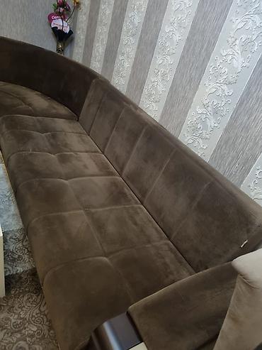 Divan və kreslo dəstləri: Künc divan dəsti - Forma: L-şəkilli/künc konstruksiya, geniş oturma — 5